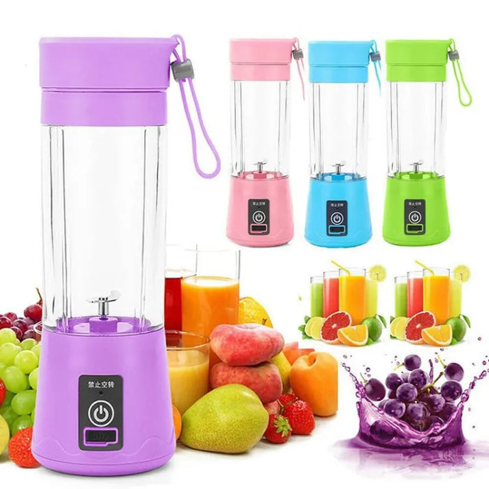 Mini Rechargeable Portable Electric Fruit Juicer Blender