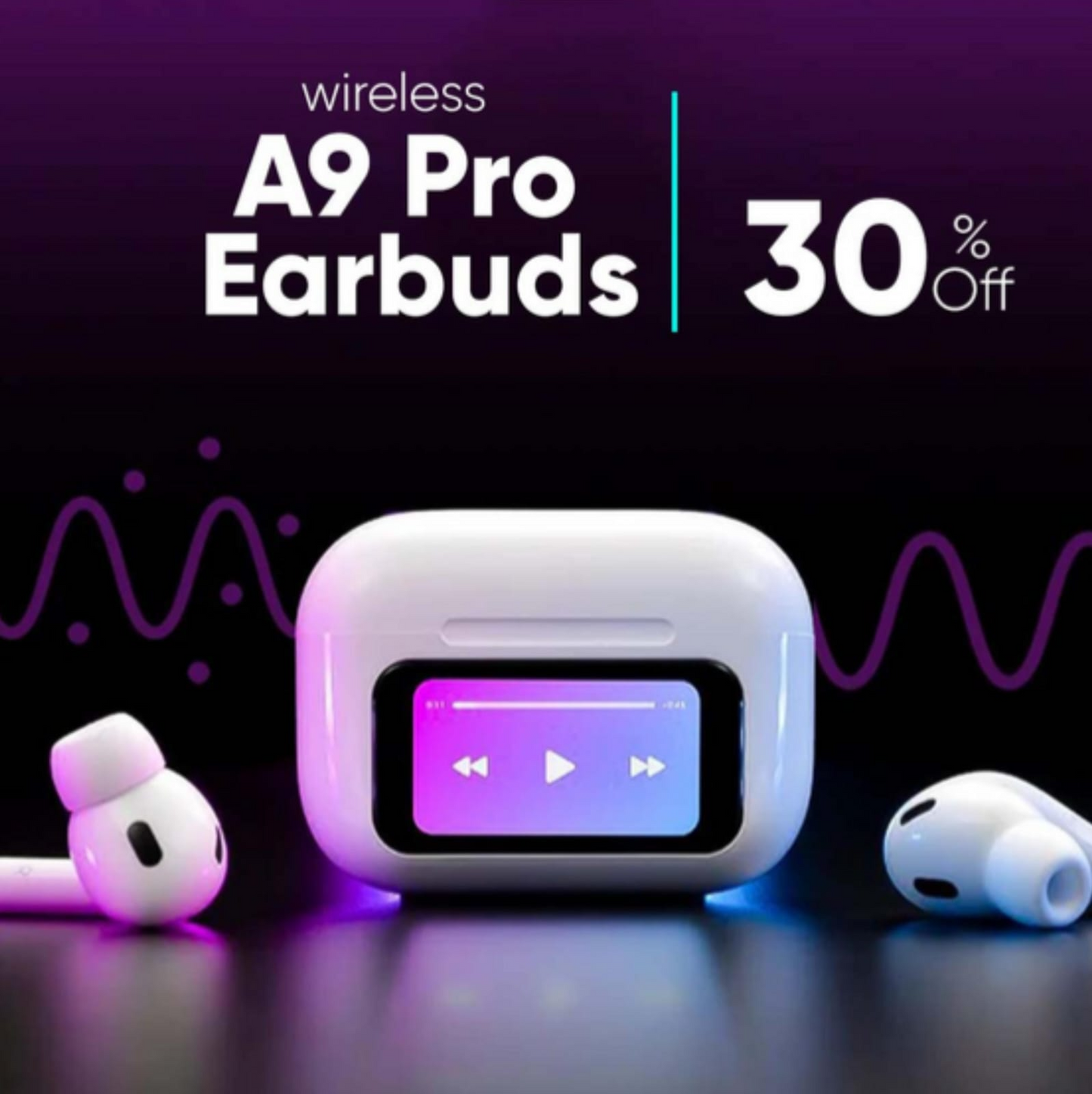 A9 Pro Wireless Earbuds