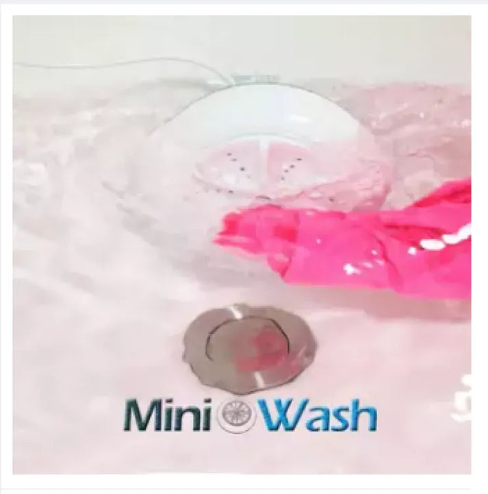 Ultrasonic Portable Washing Machine