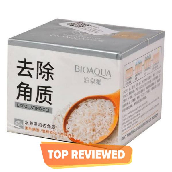 Bioaqua Brightening & Exfoliating Rice Gel Face Scrub