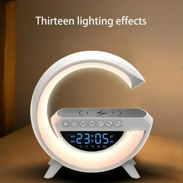 BT-3401 Multi-Functional LED Wireless Charging Speaker