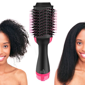 One-step Hair Dryer And Volumizer | Hot Air Brush | Hair Straightener