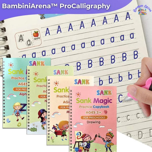 Magic Practice Copybook [set of  4 book]