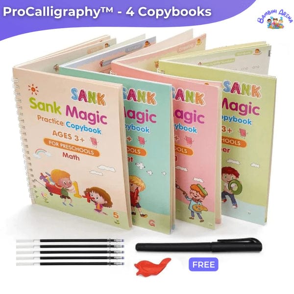 Magic Practice Copybook [set of  4 book]