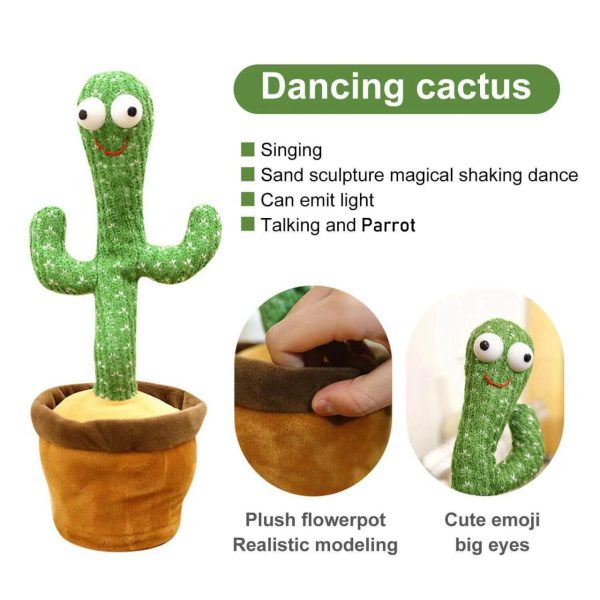 Dancing Cactus Talking Toy