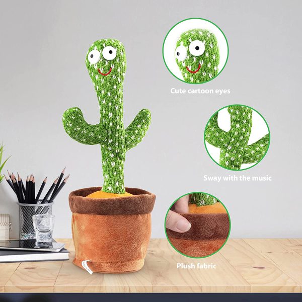 Dancing Cactus Talking Toy