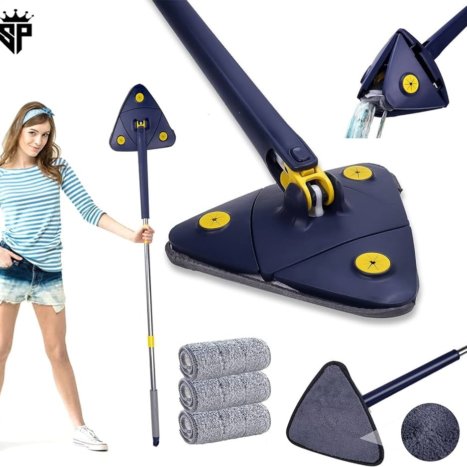 360 Adjustable and Rotatable Cleaning Mop (High Quality)