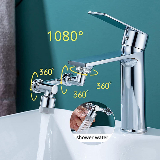 1080°rotatable Faucet Aerator Bathroom Washbasin Tap