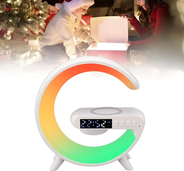 BT-3401 Multi-Functional LED Wireless Charging Speaker