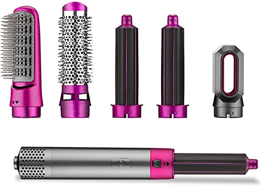 5 In 1 Hair Dryer, Curler and Straightener For Girls