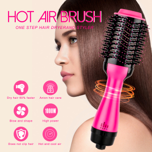 One-step Hair Dryer And Volumizer | Hot Air Brush | Hair Straightener