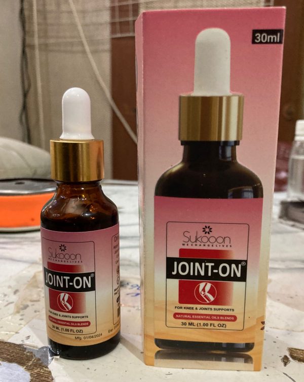 Sukoon Joint On Essential Oil Blend For Pain In Joints Pack Of (2)