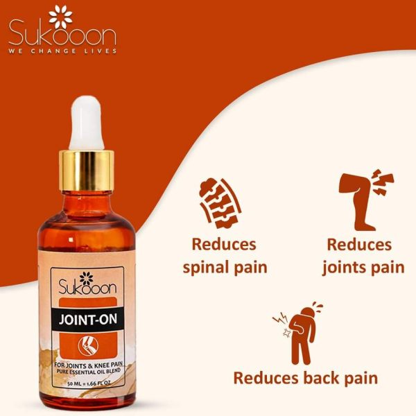 Sukoon Joint On Essential Oil Blend For Pain In Joints Pack Of (2)